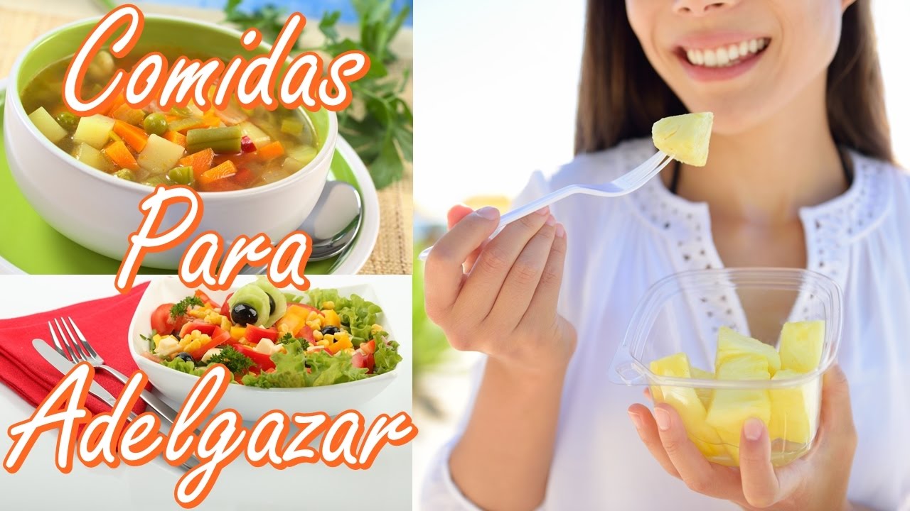 10 comidas ligeras para adelgazar